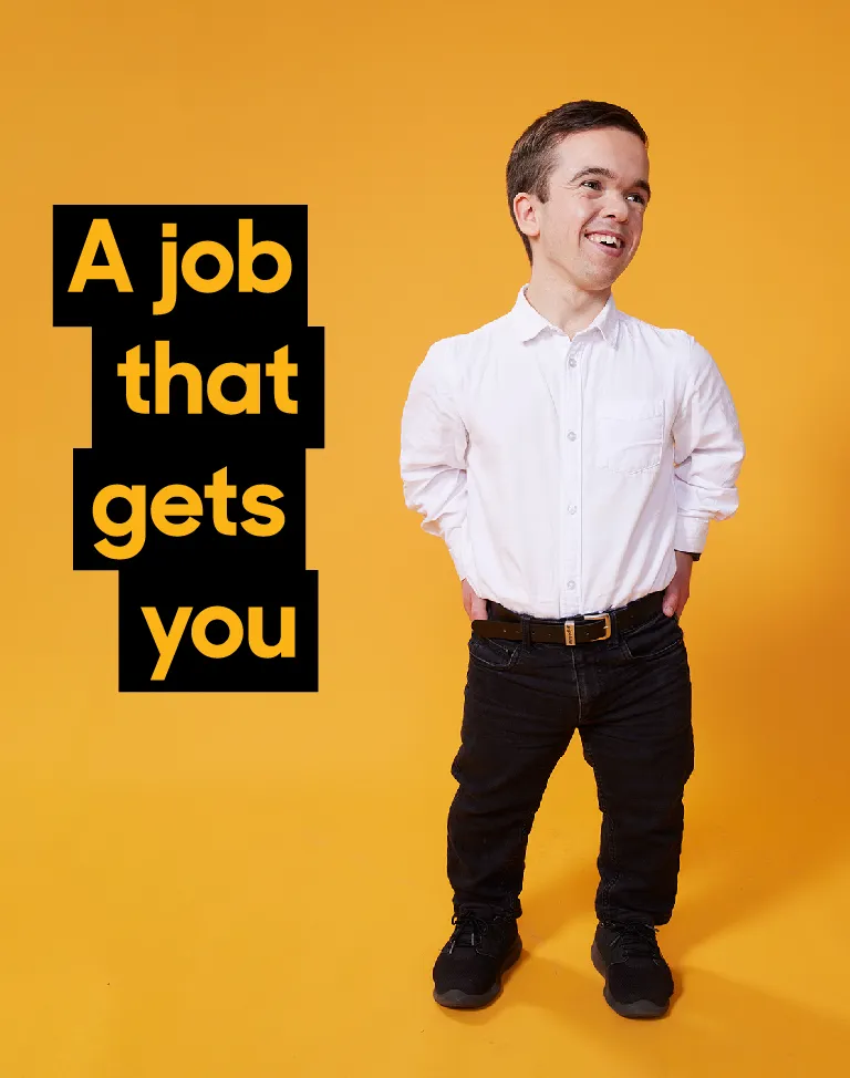 A job that gets you